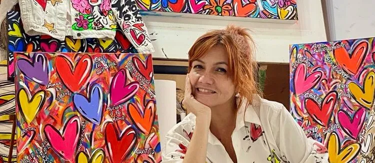 Jenny Caldera Gómez Amore Mío conjuga el arte con el amor