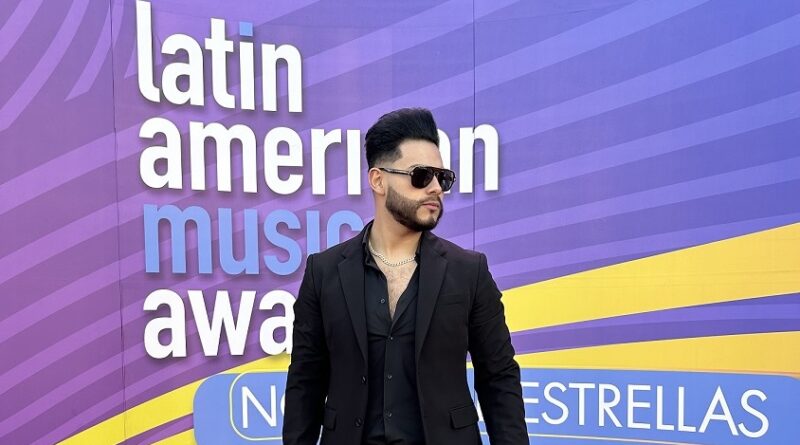 David Lara presente en los Latin Amas 2023 con "Piensa en mí" del Grupo Mojad