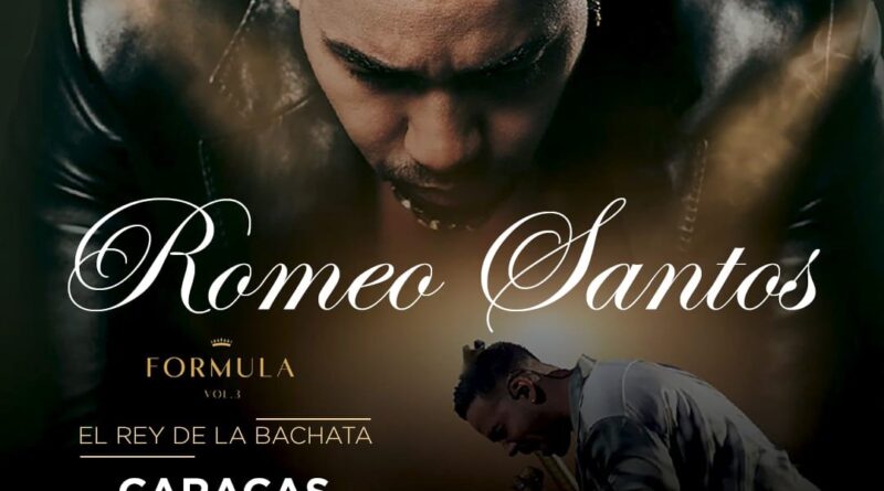 ¡Confirmado! Romeo Santos regresa a Venezuela luego de 10 años