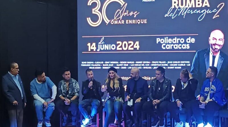 Omar Enrique celebrará sus 30 años de carrera en “La Gran Rumba del Merengue 2”