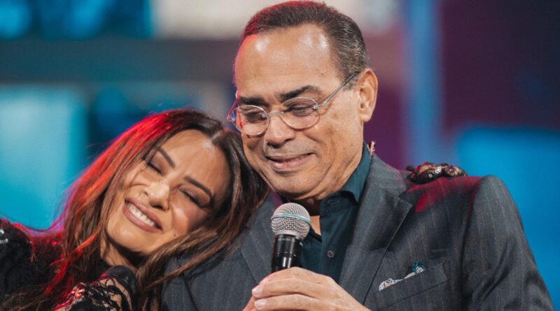 Gilberto Santa Rosa deslumbró en Chile como invitado en la histórica apertura del Tauro World Tour de Myriam Hernández