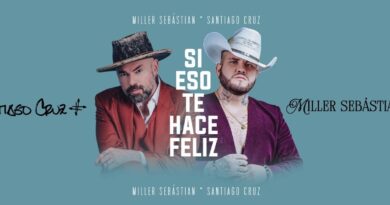 Miller Sebástian y Santiago Cruz presentan Si eso te hace feliz una canción que nace del corazón de “La Descarga y celebra la autenticidad musical Miller Sebastian