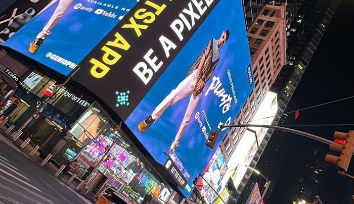 Genio Producer ilumina Times Square con “Punto G”