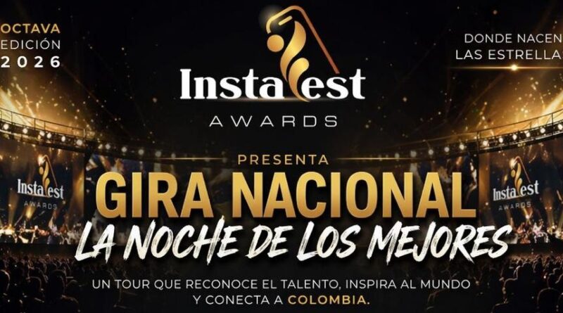INSTAFEST AWARDS 2026 anuncia su Tour Nacional y gran Gala de Premiación en Cartagena